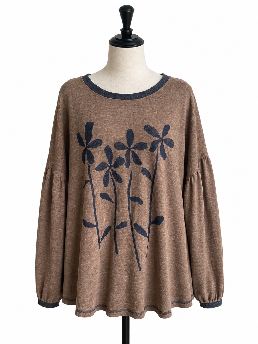 Easel Relaxed Fit Floral Top EUC